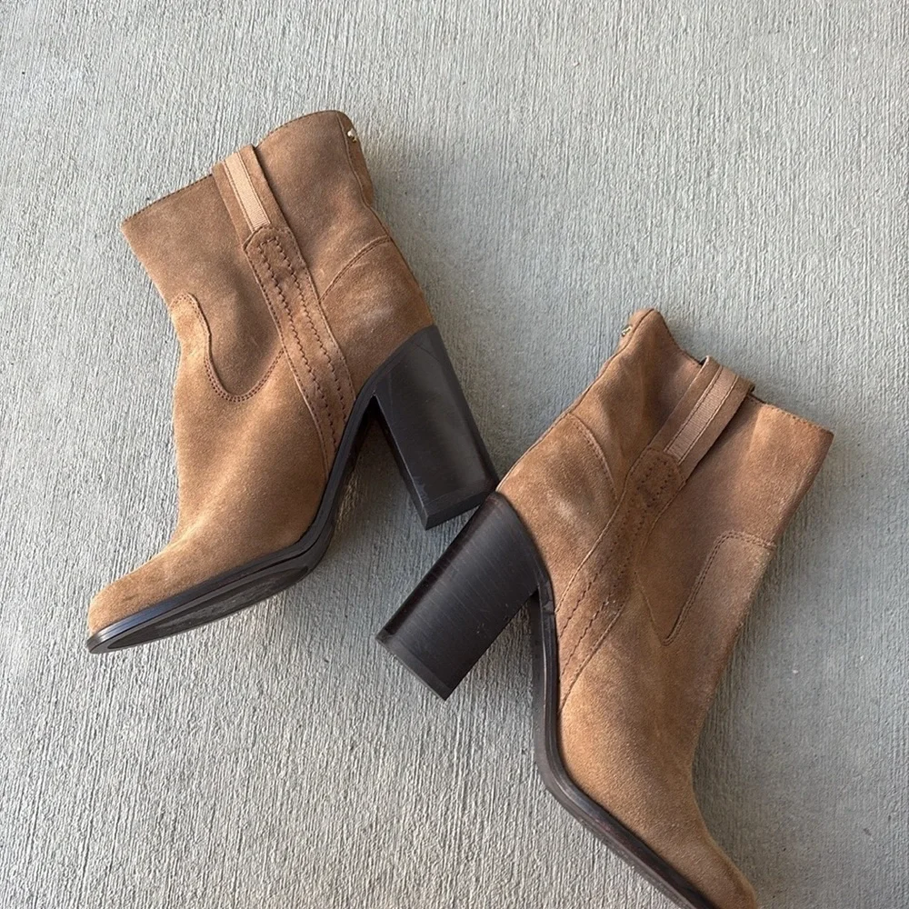 Kate Spade new york Baise Boot Brown Suede Women Size 5